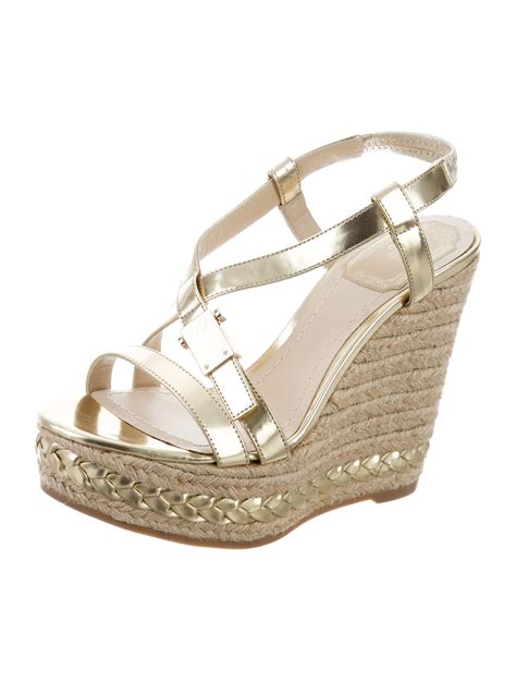 christian dior shoes espadrilles|christian dior sandals with strap.